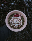 Festive Santa Dual Slow Feeder/Lick Mat Bowl - Bodhi & The Birchtree