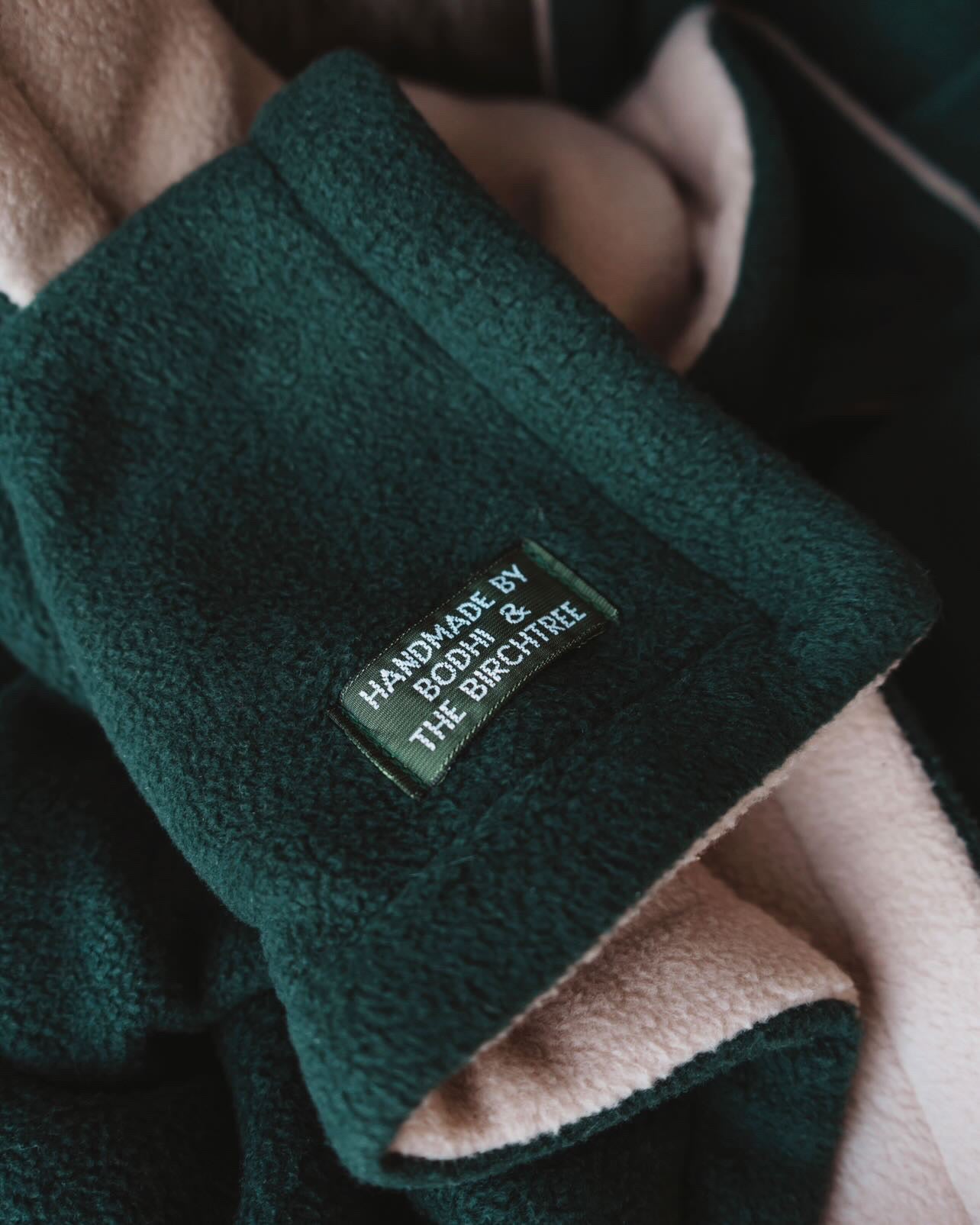 Bodhi & The Birchtree Fir Green Fleece Blanket - Bodhi & The Birchtree