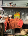 Market Night - Rust & Burnt Orange Teddy & Polar Fleece Blanket
