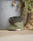 ‘The Harley’ Avocado & New Olive Polar Fleece Snood - Bodhi & The Birchtree