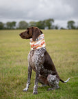 Watercolour Mountains & Cream Polar Fleece Snood - Bodhi & The Birchtree