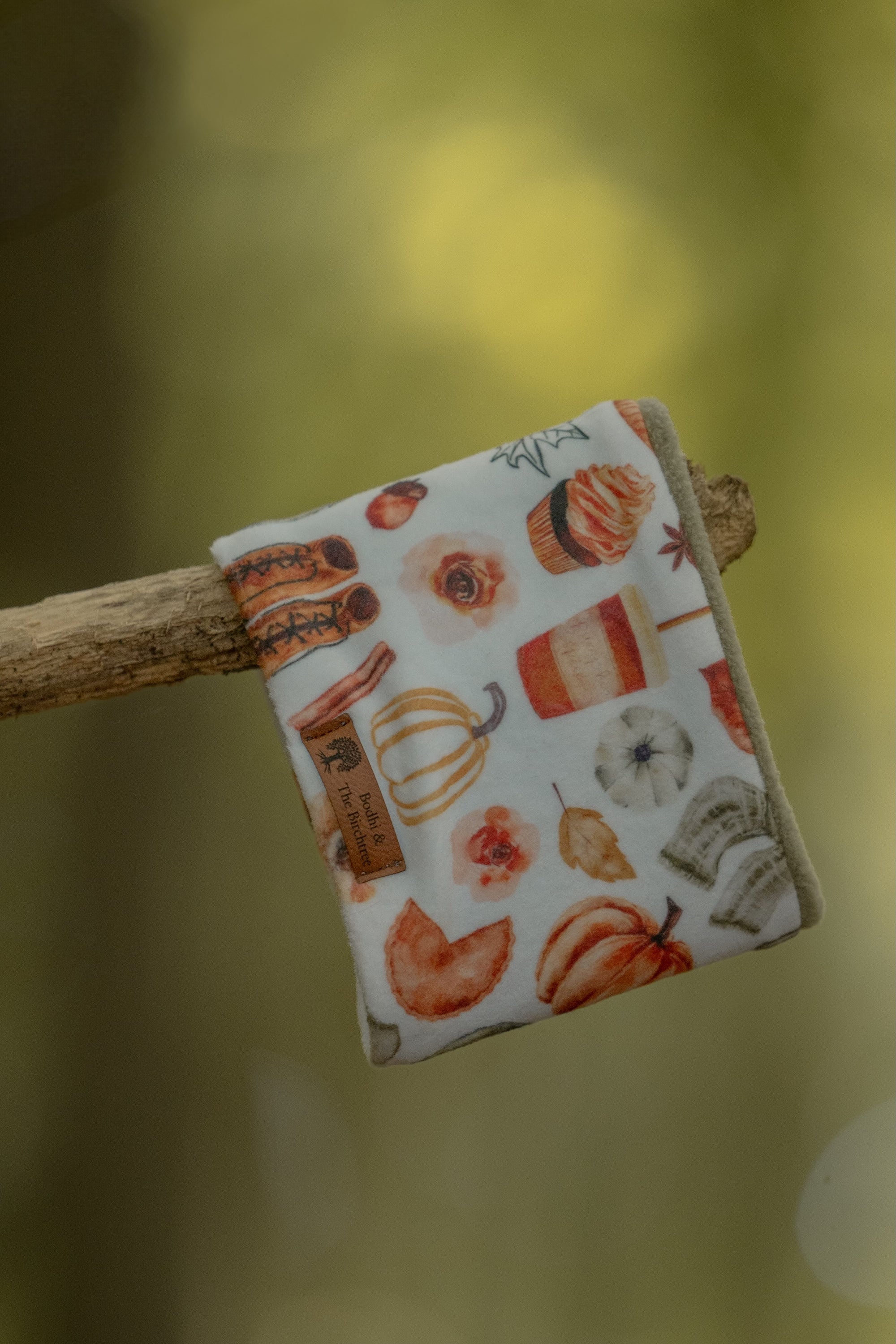 Cosy Fall & Avocado Polar Fleece Snood - Bodhi & The Birchtree