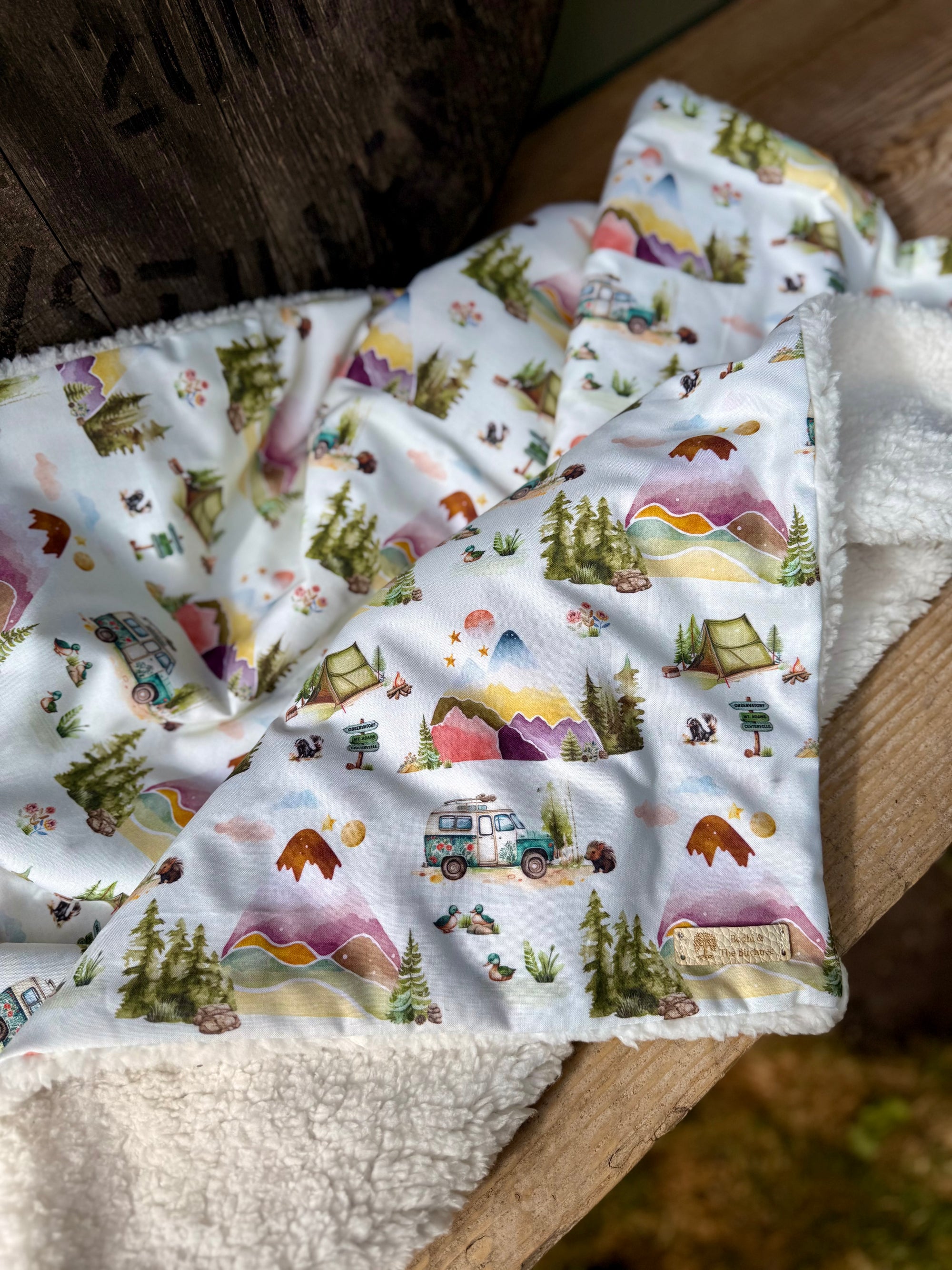 Bodhi & The Birchtree Mountain Explorer Sherpa Blanket - Bodhi & The Birchtree