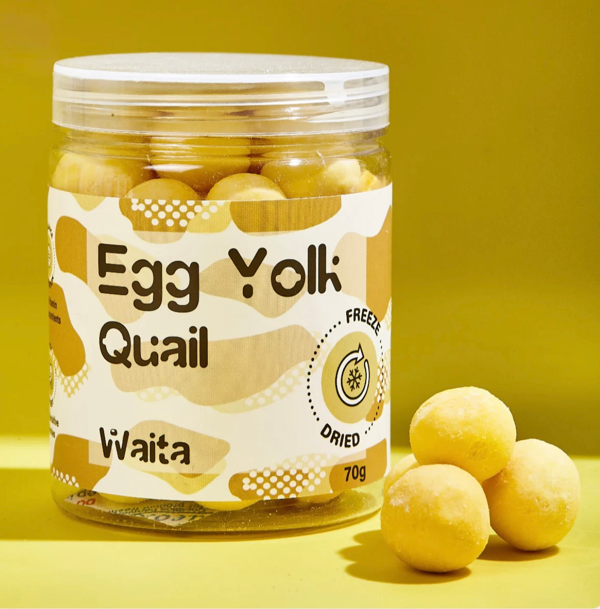 Waita Freeze Dried Quail Egg Yolks 70g - Bodhi & The Birchtree
