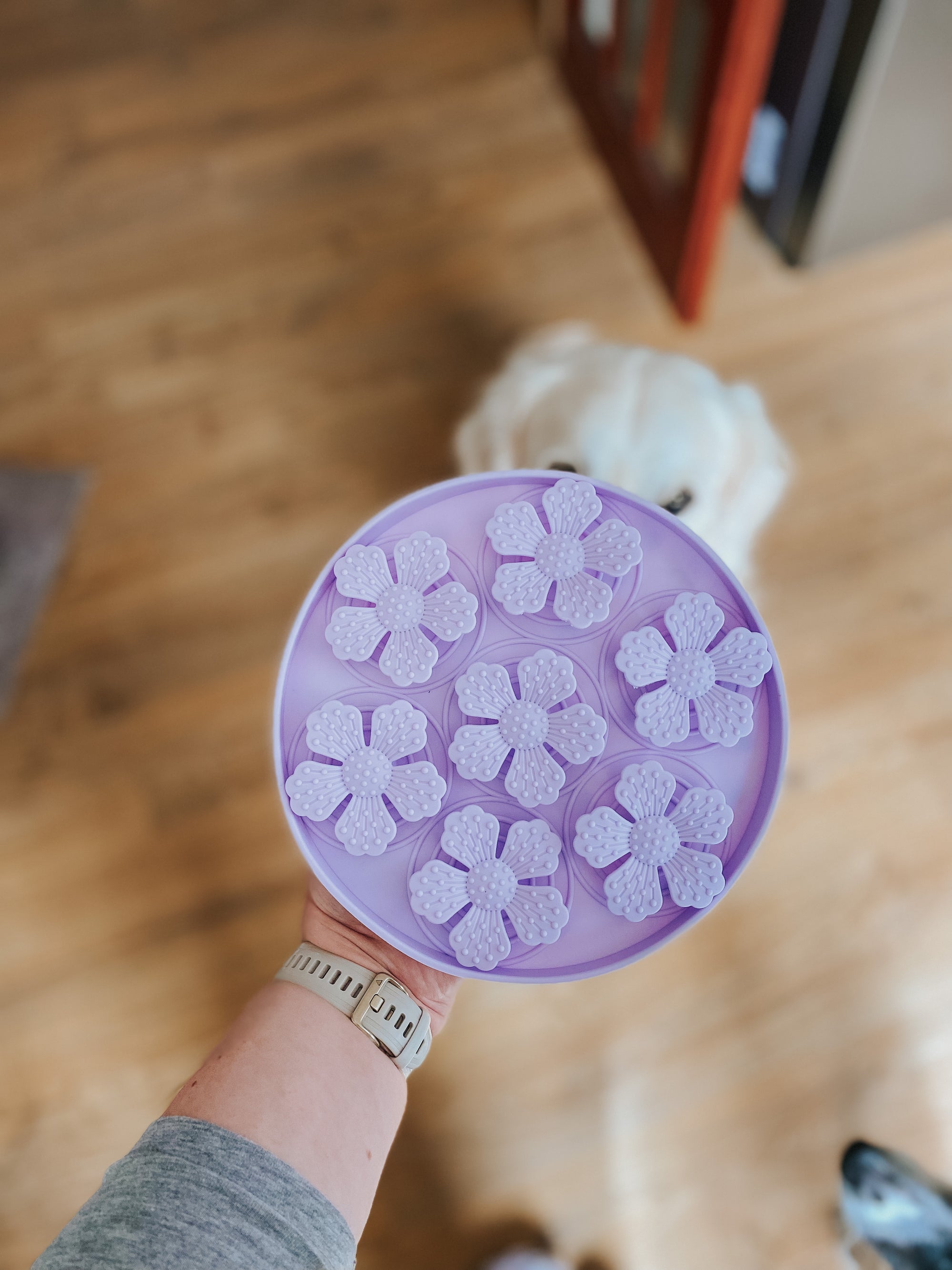 Flower Snuffle Mat In Violet - Bodhi & The Birchtree