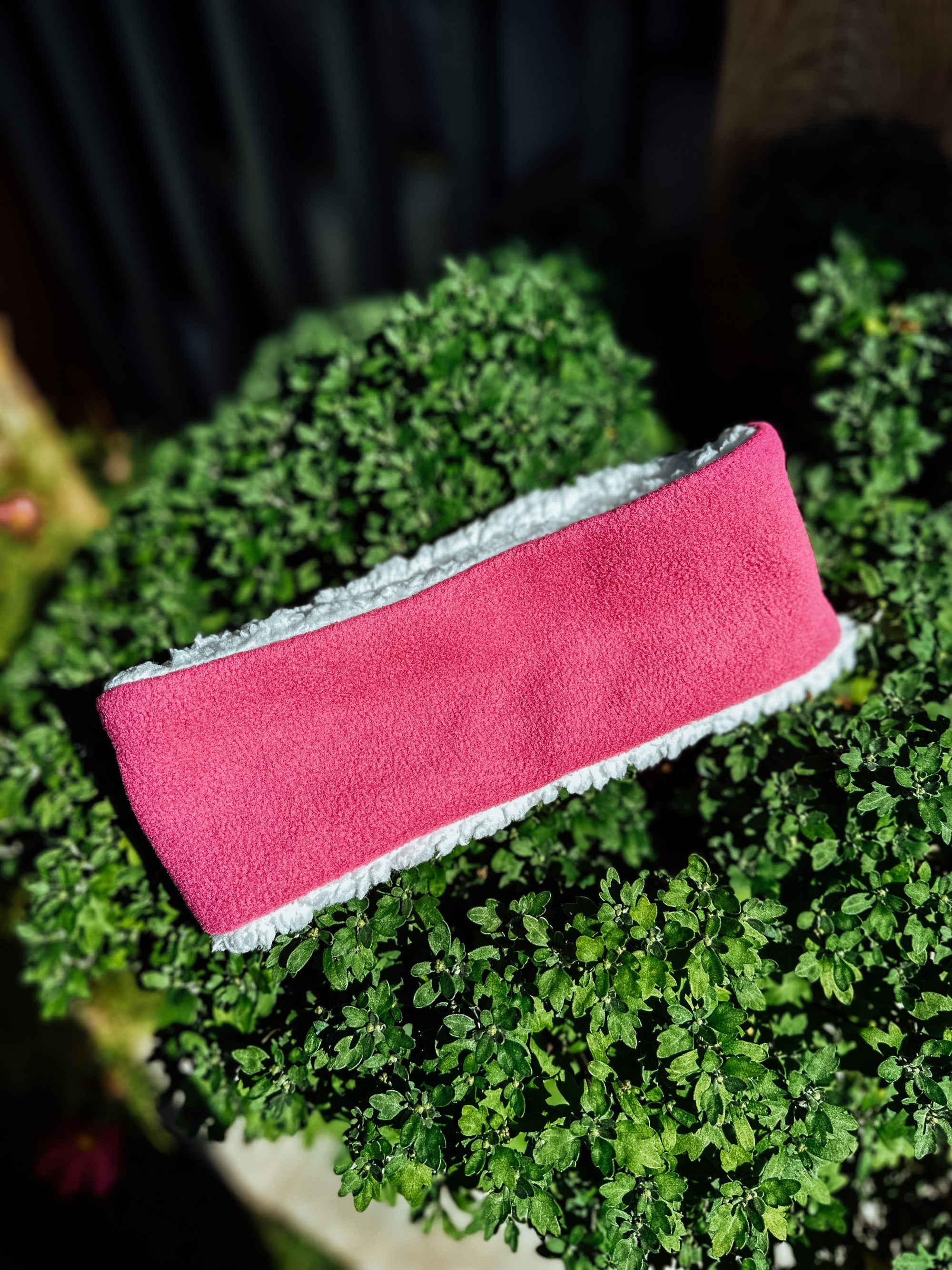 Bodhi & The Birchtree Magenta Sherpa & Polar Fleece Headband - Bodhi & The Birchtree