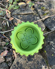 Acorn Dog Treat Dispenser - Green & Lime - Sale