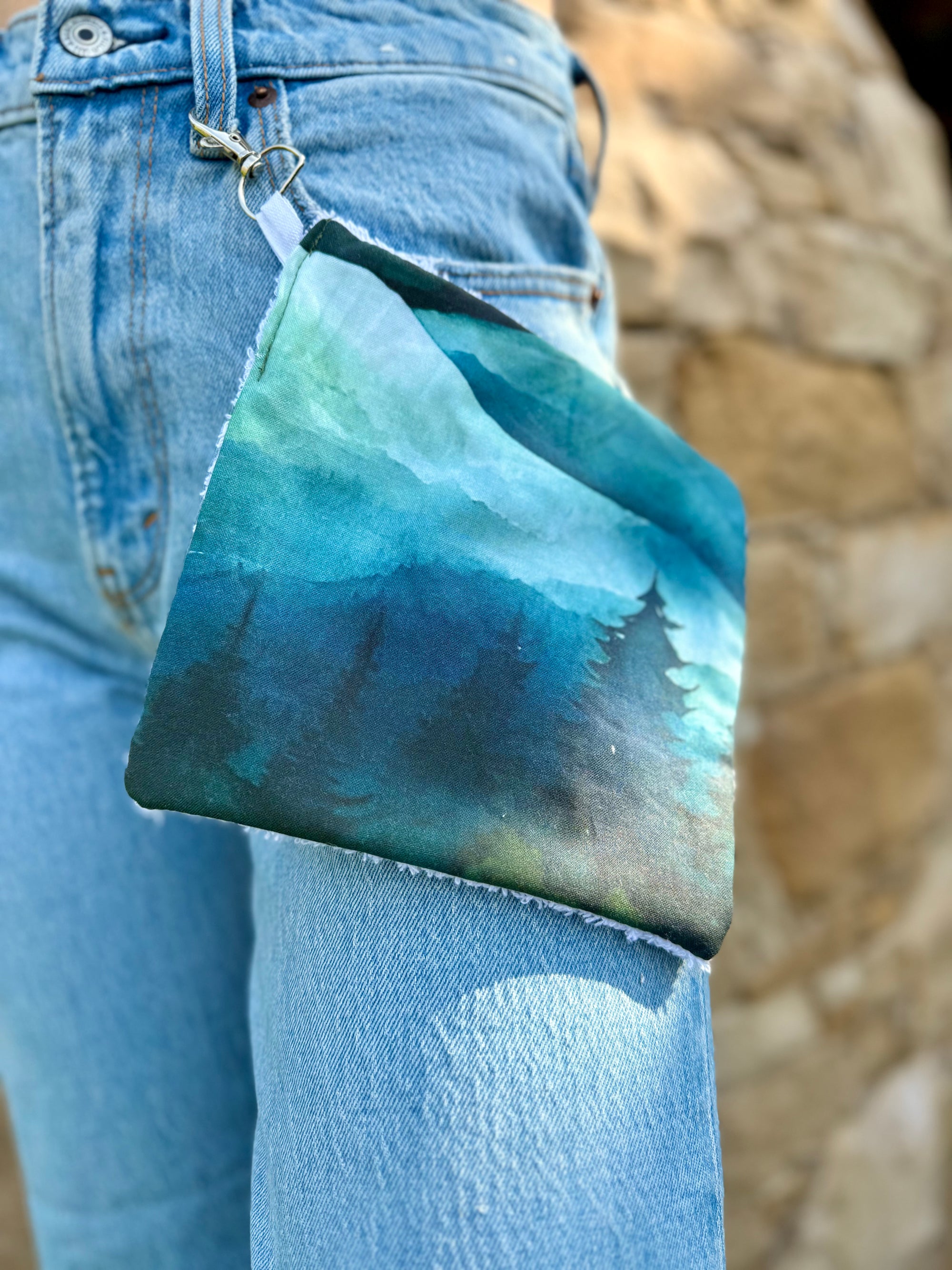 Mountains & Trees Hand Cloth - Bodhi & The Birchtree