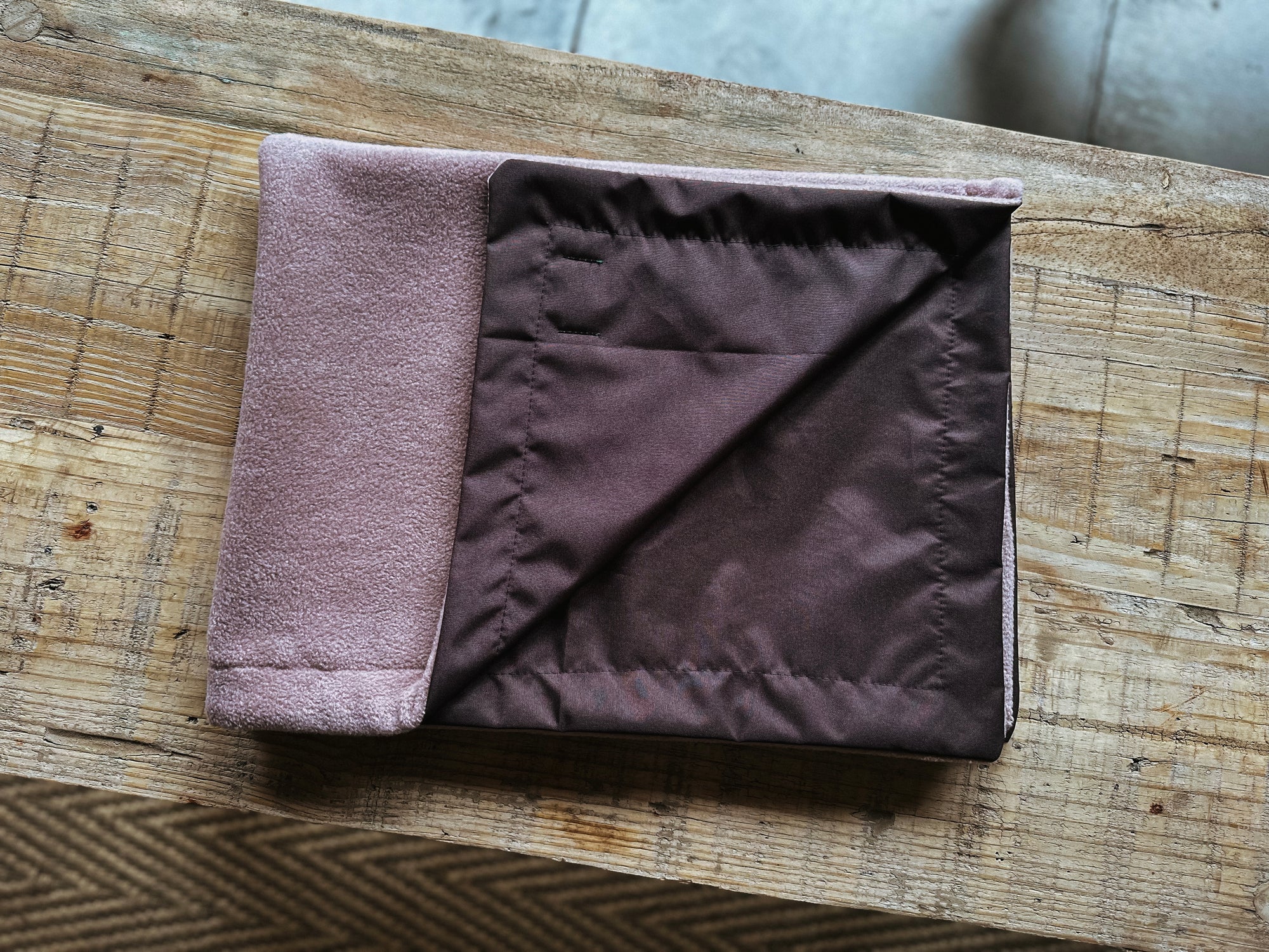 Bodhi & The Birchtree Mushroom & Chocolate Boot Blanket - Bodhi & The Birchtree