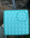 Square Slow Feeder Mat - Mint - Sale