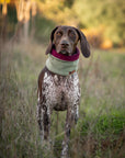 ‘The Hattie’ Avocado & Wine Polar Fleece Snood
