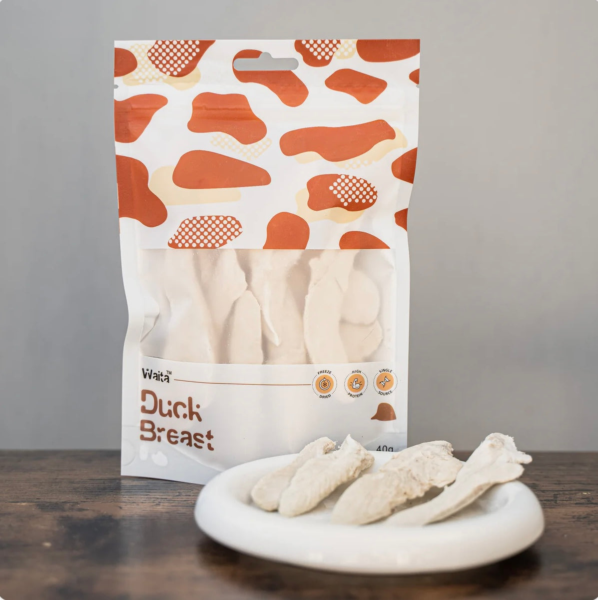 Waita Freeze Dried Duck Breast 40g - Bodhi & The Birchtree