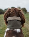 ‘The Jinky’ New Olive & Dark Camel Polar Fleece Snood - Bodhi & The Birchtree
