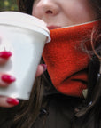Bodhi & The Birchtree Burnt Orange Human Fleece Snood - Bodhi & The Birchtree