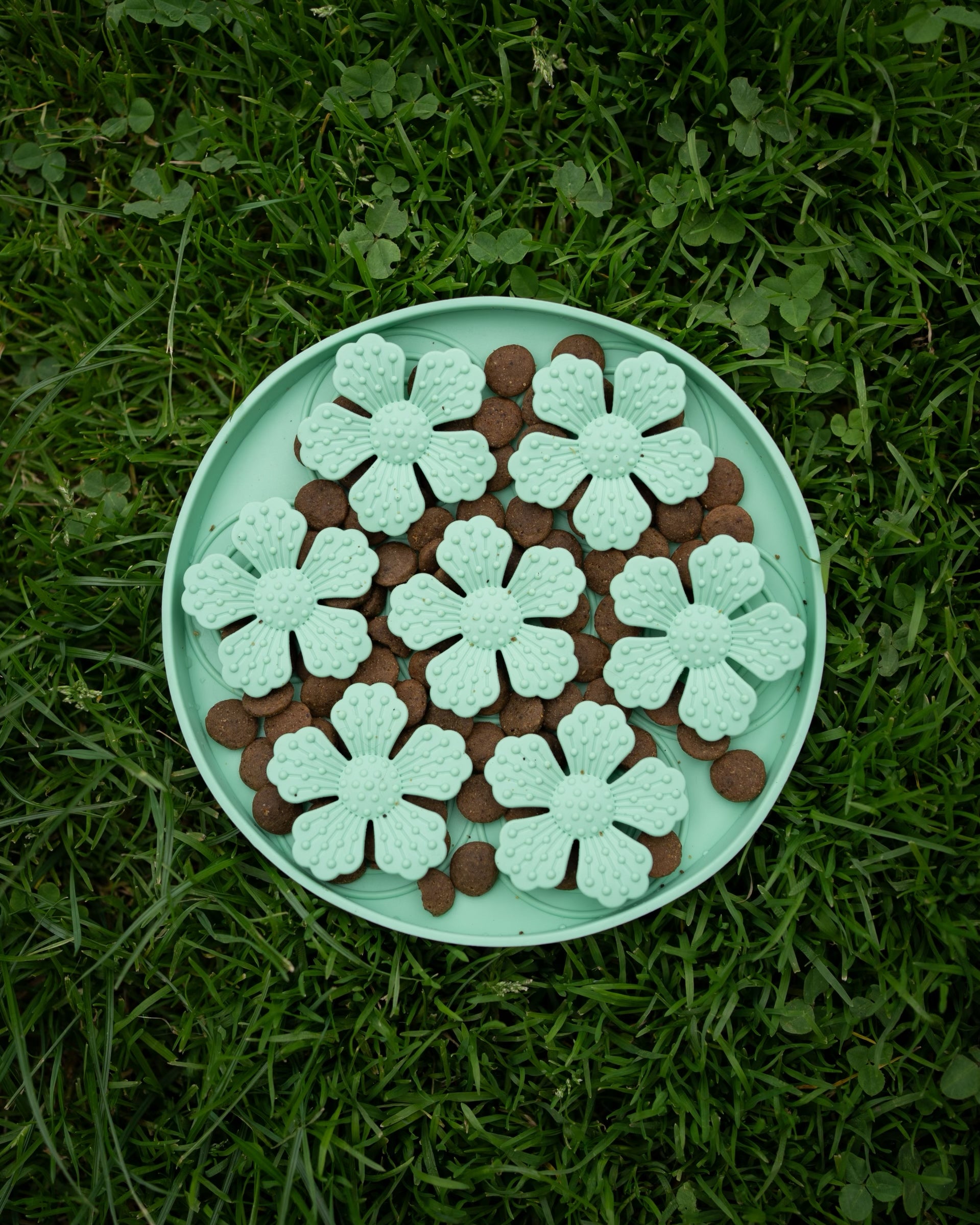 Flower Snuffle Mat In Pastel Teal - Bodhi & The Birchtree