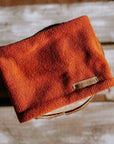 Bodhi & The Birchtree Burnt Orange Fleece Snood - Bodhi & The Birchtree