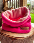Bodhi & The Birchtree Pink Polar Fleece Snood