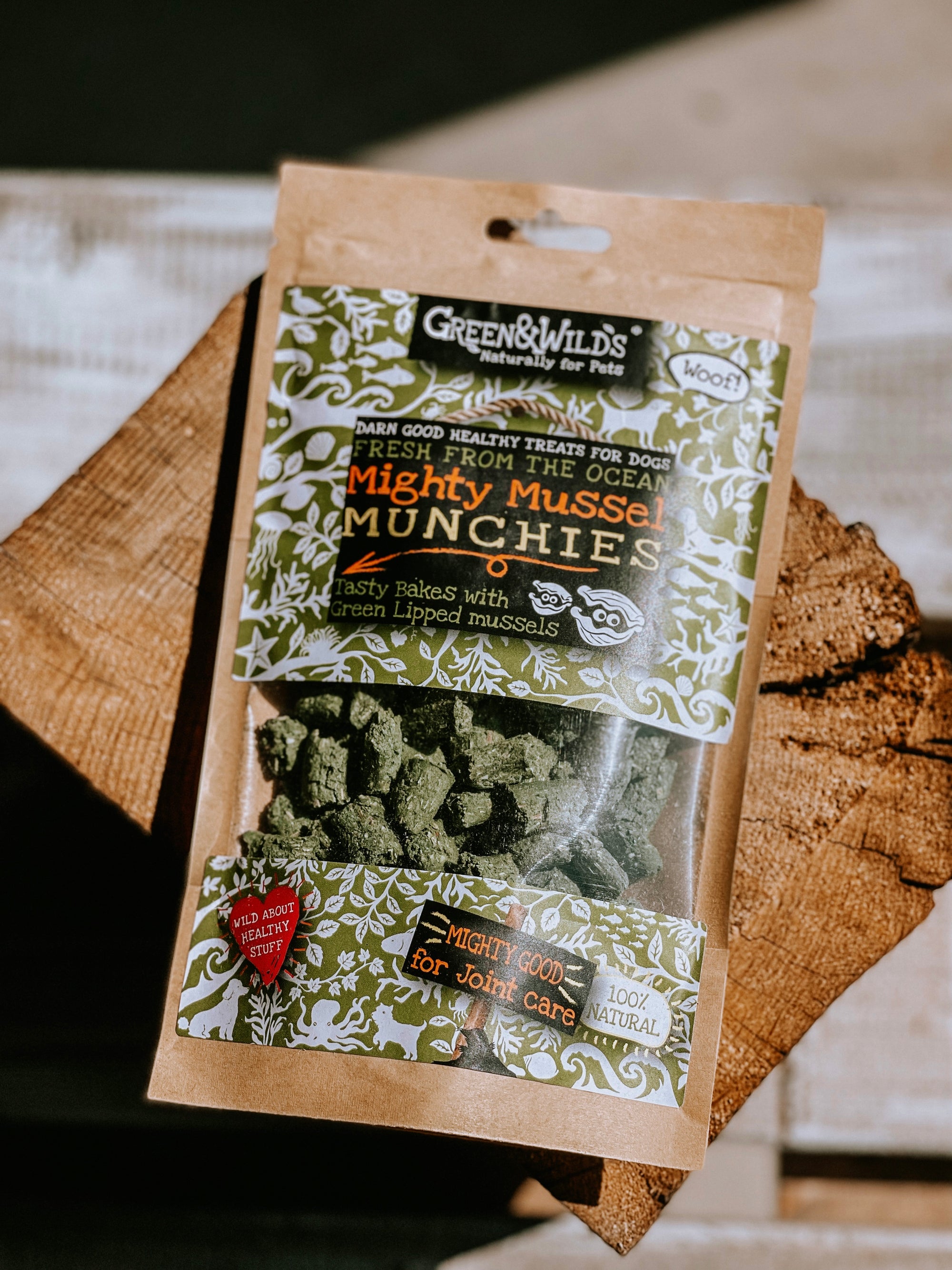 GREEN AND WILDS MIGHTY MUSSEL MUNCHES AVAILABLE ON BODHI AND THE BIRCHTREE -https://www.greenandwilds.co.uk