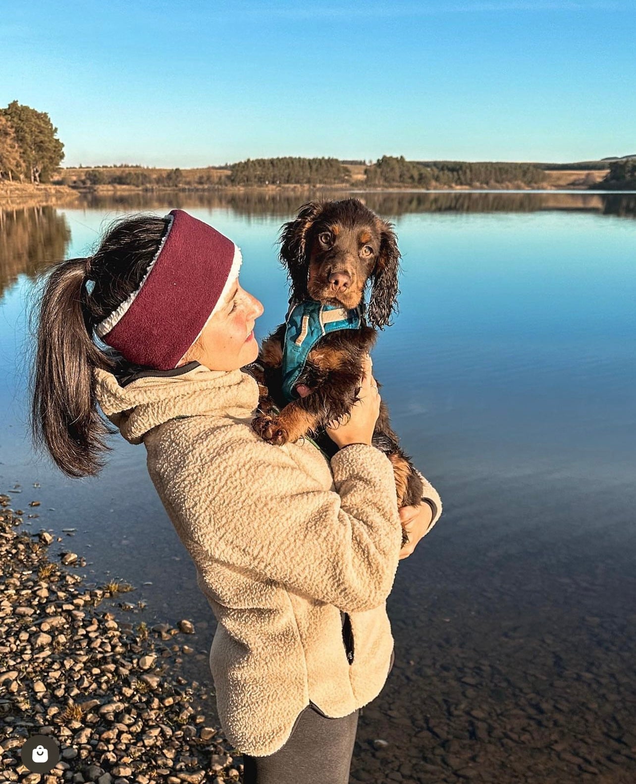 Bodhi & The Birchtree Wine Sherpa & Polar Fleece Headband - Bodhi & The Birchtree