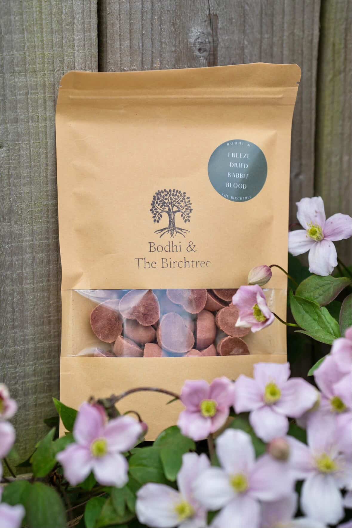 Freeze Dried Rabbit Blood Bites 50G - Bodhi &amp; The Birchtree