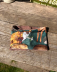 Market Night - Woodland Animals & Fir Green Polar Fleece Snood Medium
