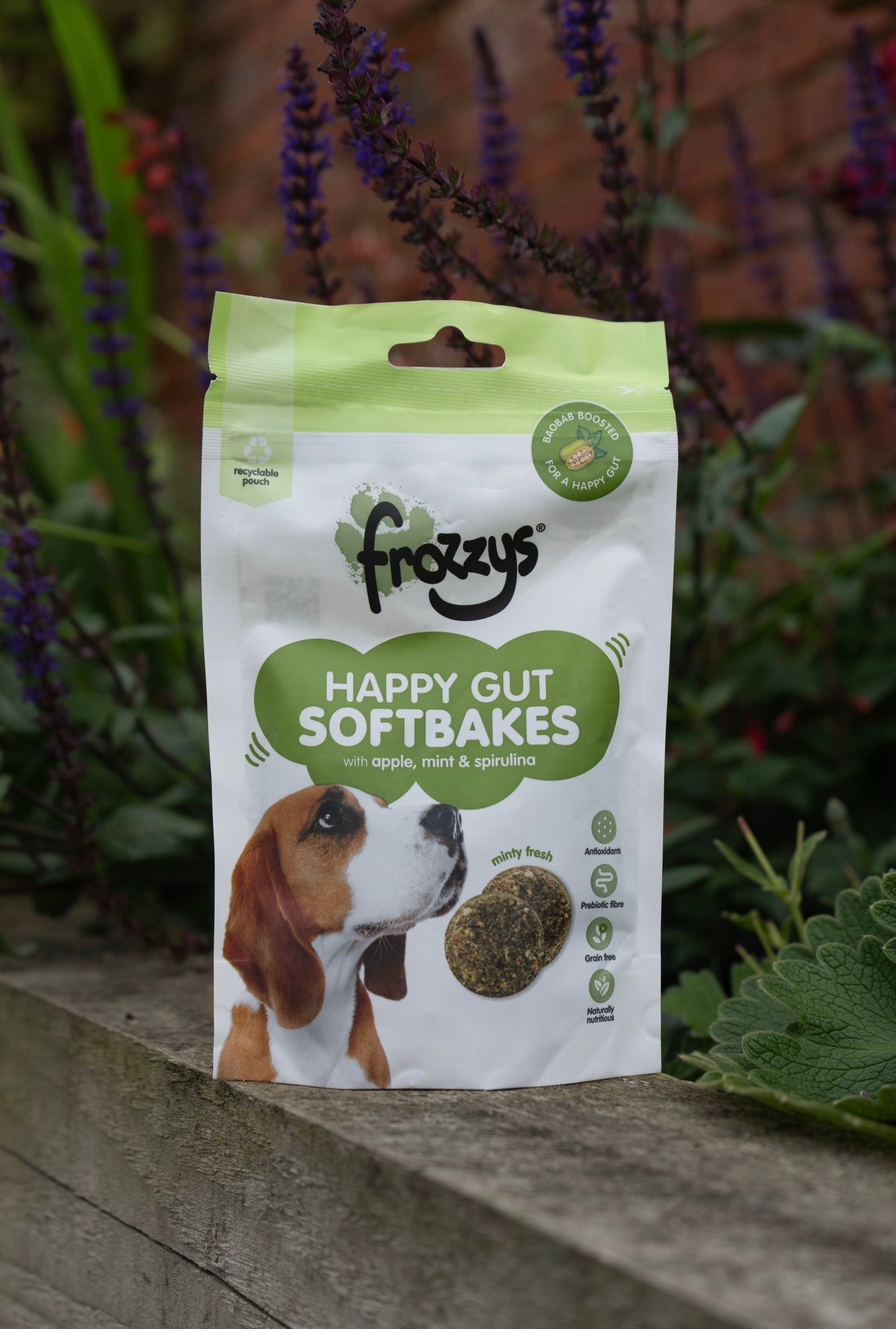 Frozzys Happy Gut Softbakes Boosted With BAOBAB - Apple, Mint &amp; Spirulina - Bodhi &amp; The Birchtree