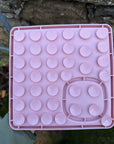 Square Slow Feeder Mat - Pink - Sale
