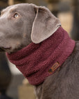 PRE ORDER - Teddy Fleece Snood - Rouge