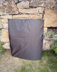 Market Night - Fir Green & Chocolate Crate Mat 32 X 26 Inches