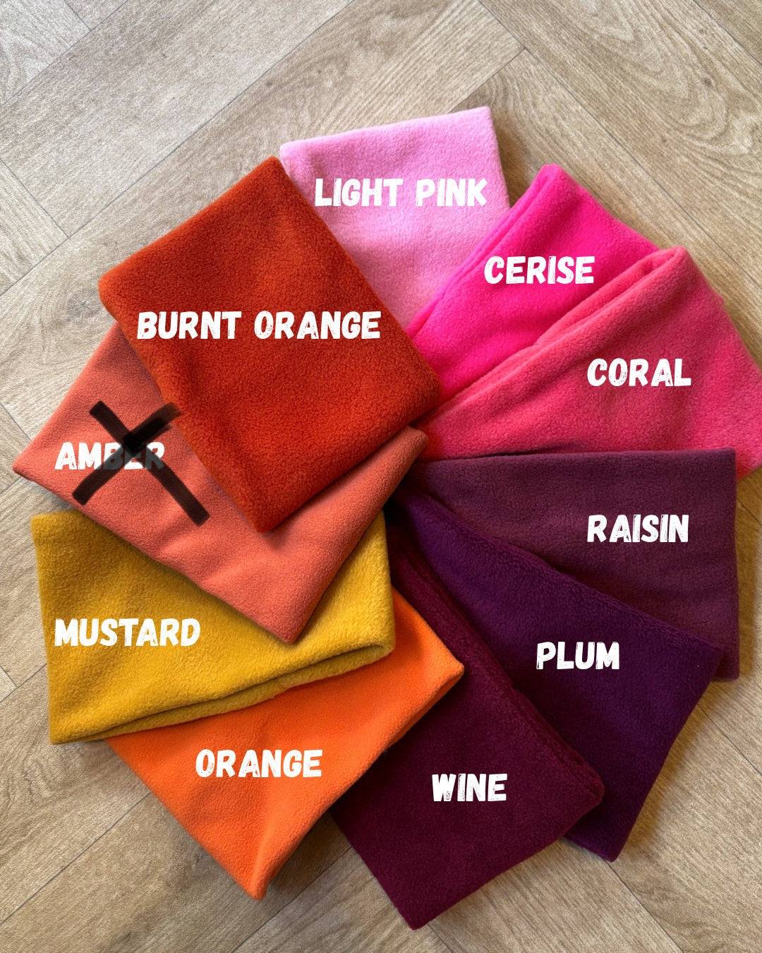 Build Your Own Polar Fleece Snood