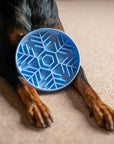 Snowflake Slow Feed Bowl In Ice - Bodhi & The Birchtree