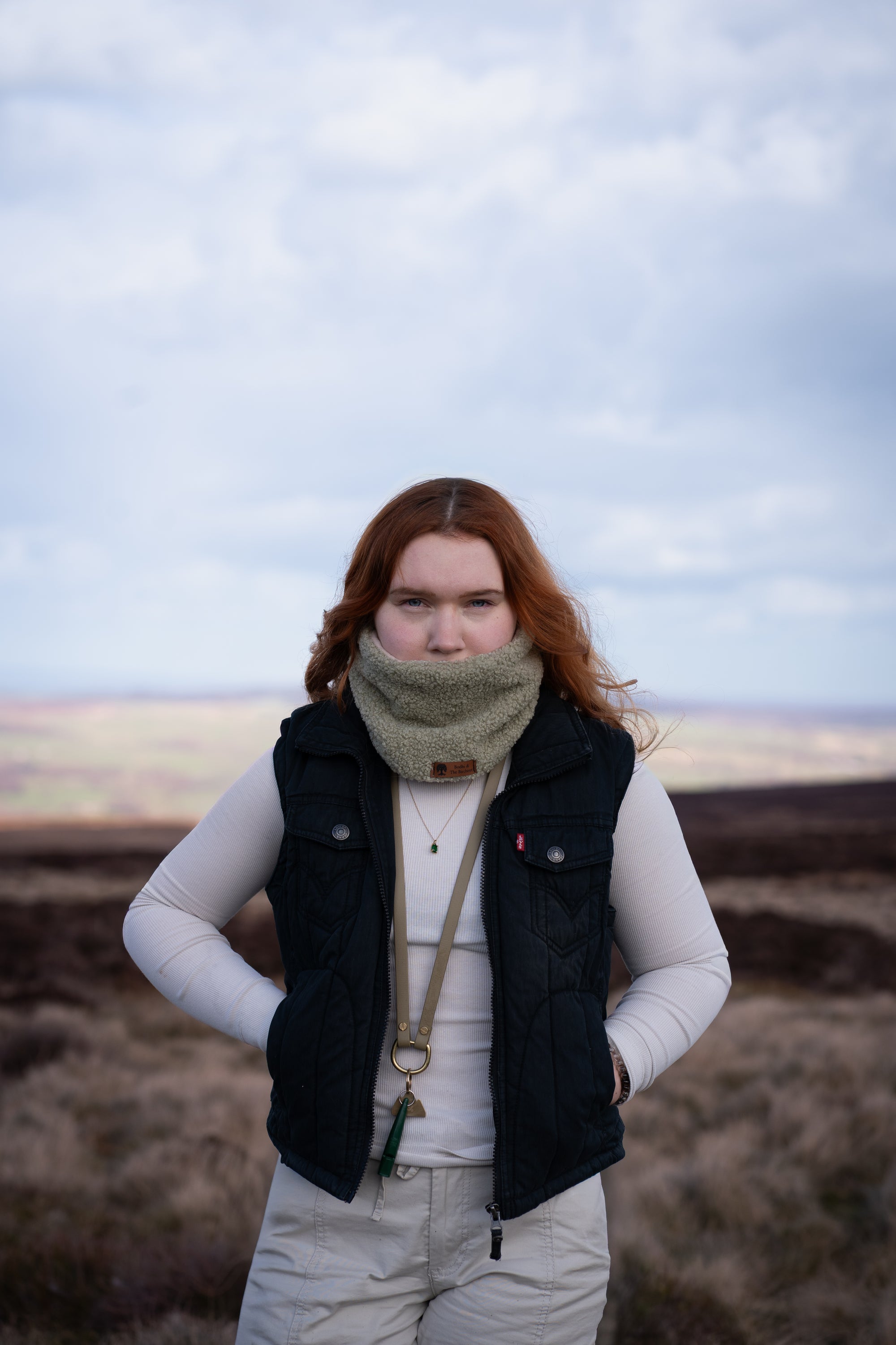 Teddy Fleece Snood - Avocado - Bodhi & The Birchtree