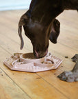 Bodhi & The Birchtree Mandala Slow Feeder In Dusky Pink - Bodhi & The Birchtree