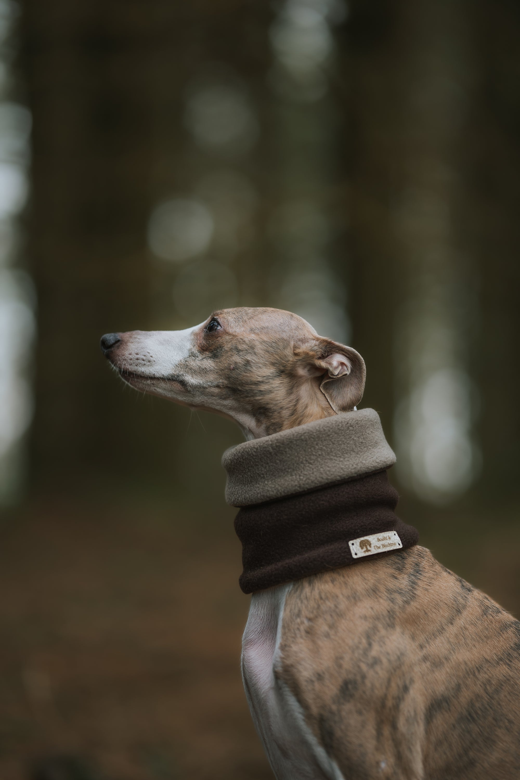 Limited Edition ‘The Mia’ Chocolate &amp; Dark Camel Polar Fleece Snood - Bodhi &amp; The Birchtree