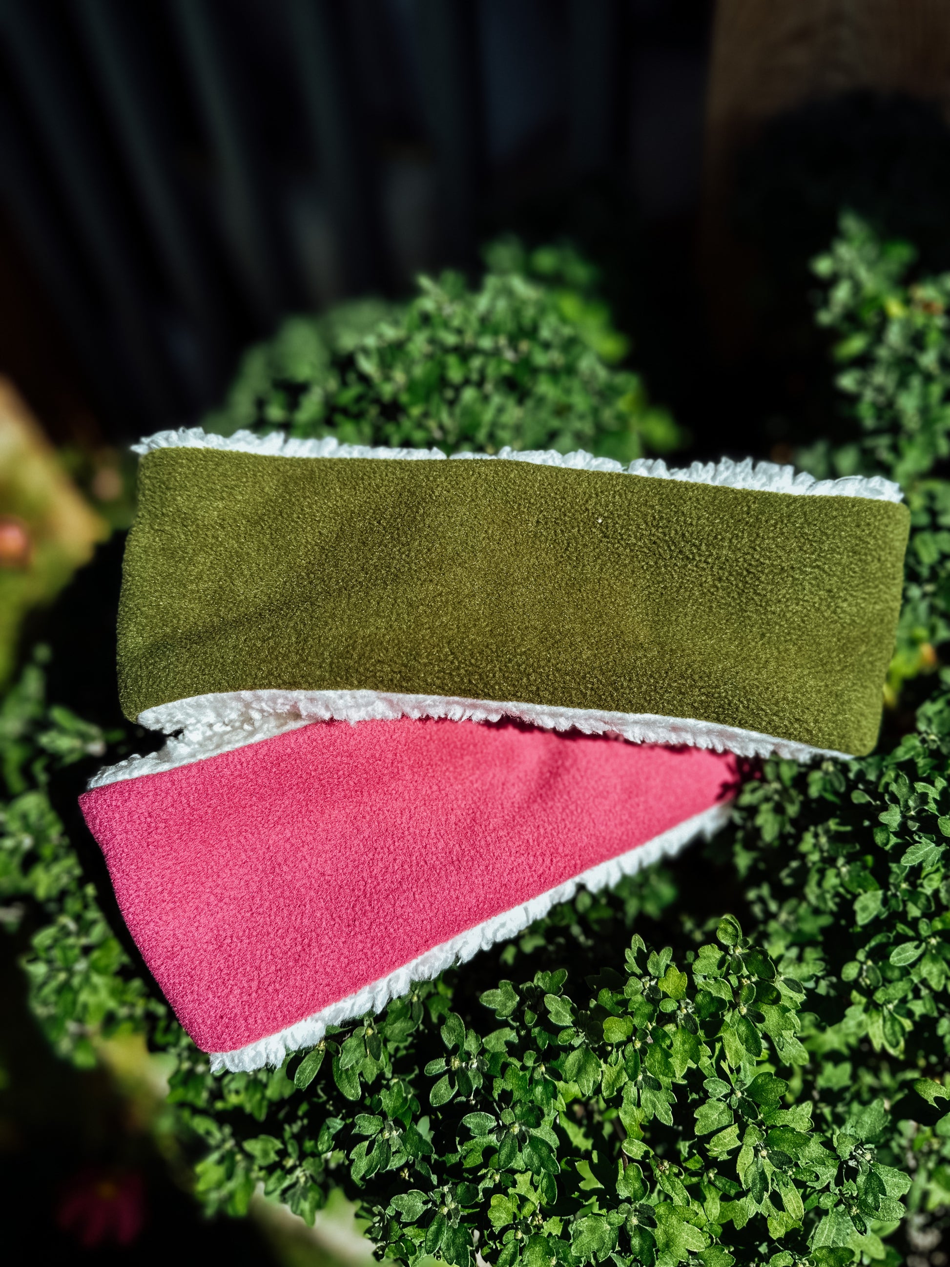 Bodhi & The Birchtree Moss Green Polar & Sherpa Fleece Headband - Bodhi & The Birchtree