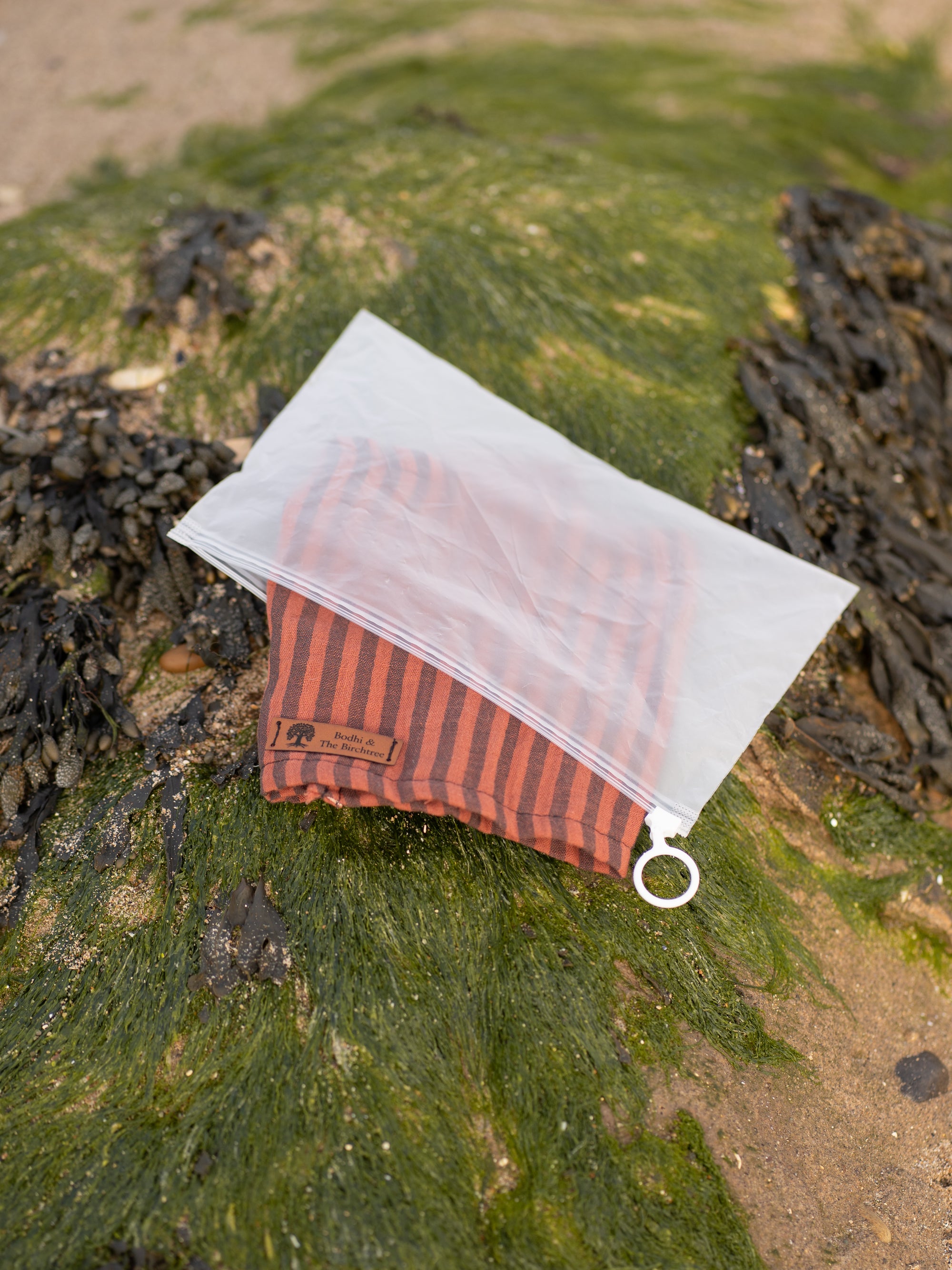 Toffee Stripe Summer Cooling Snood - Bodhi & The Birchtree