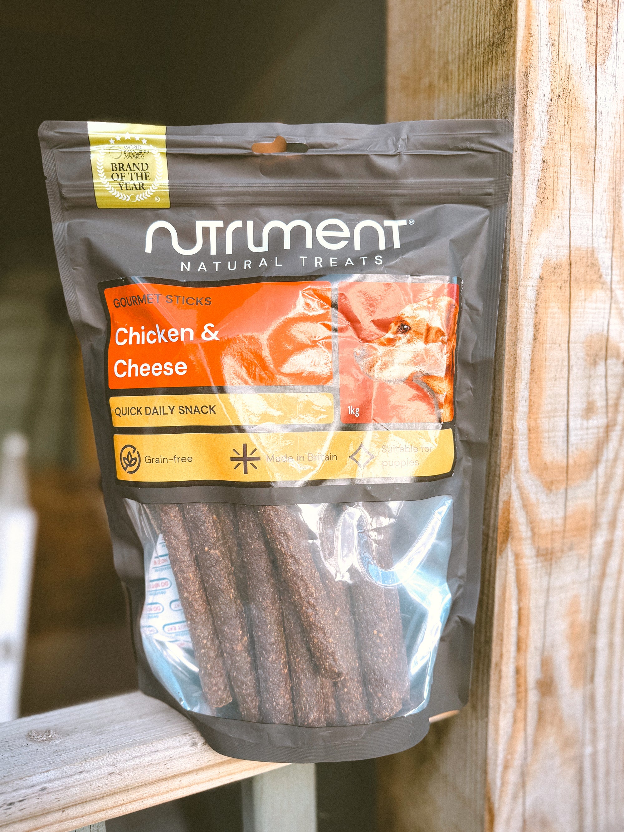 Bulk Buy - Chicken &amp; Cheese Giant Sausages 1KG - Bodhi &amp; The Birchtree
