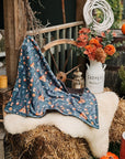 Bodhi & The Birchtree Polar Fleece Blanket - Moonlight Magic & Charcoal