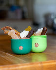 Food Dispenser & Slow Feeder Light & Spruce Green - Bodhi & The Birchtree
