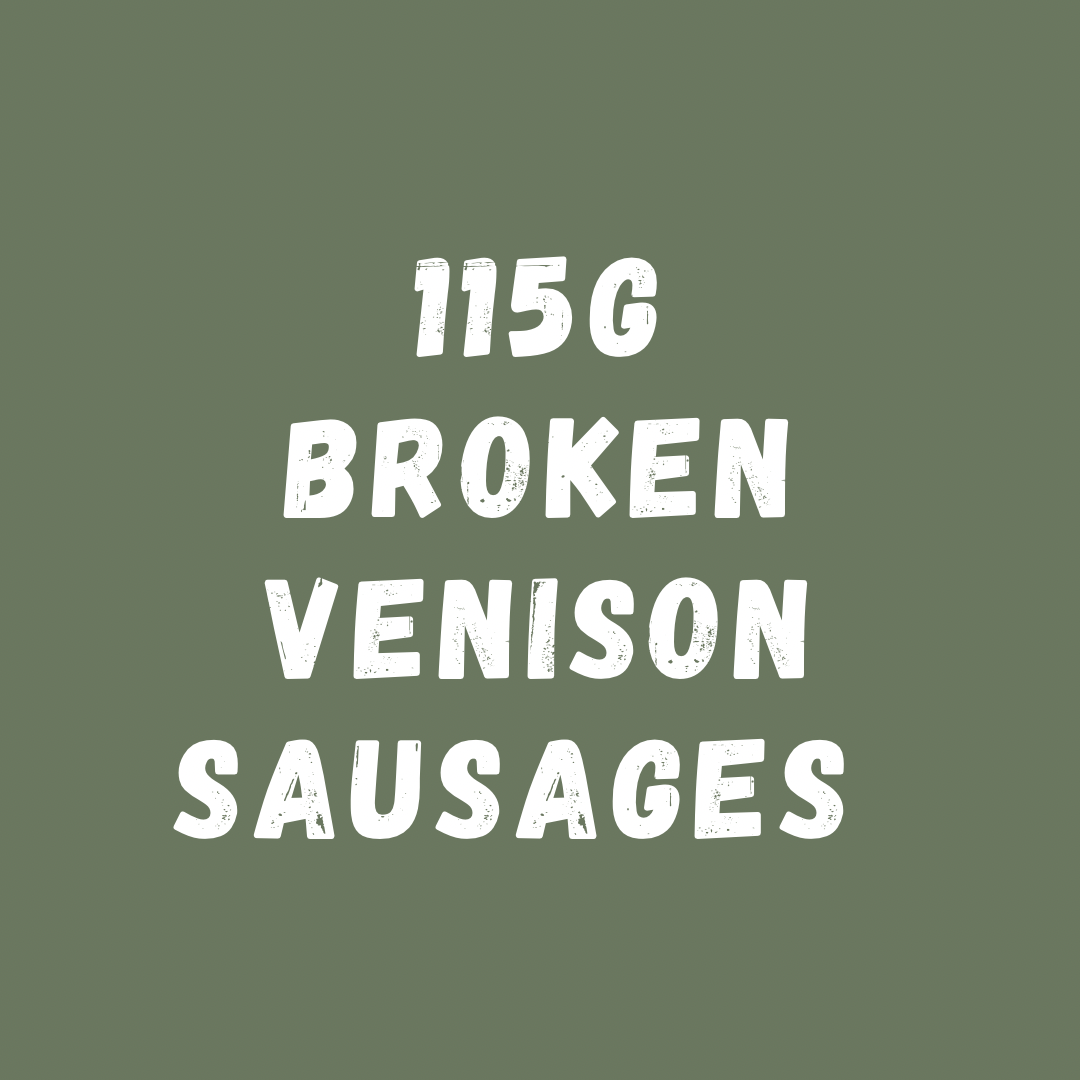 115G Broken Venison Sausages