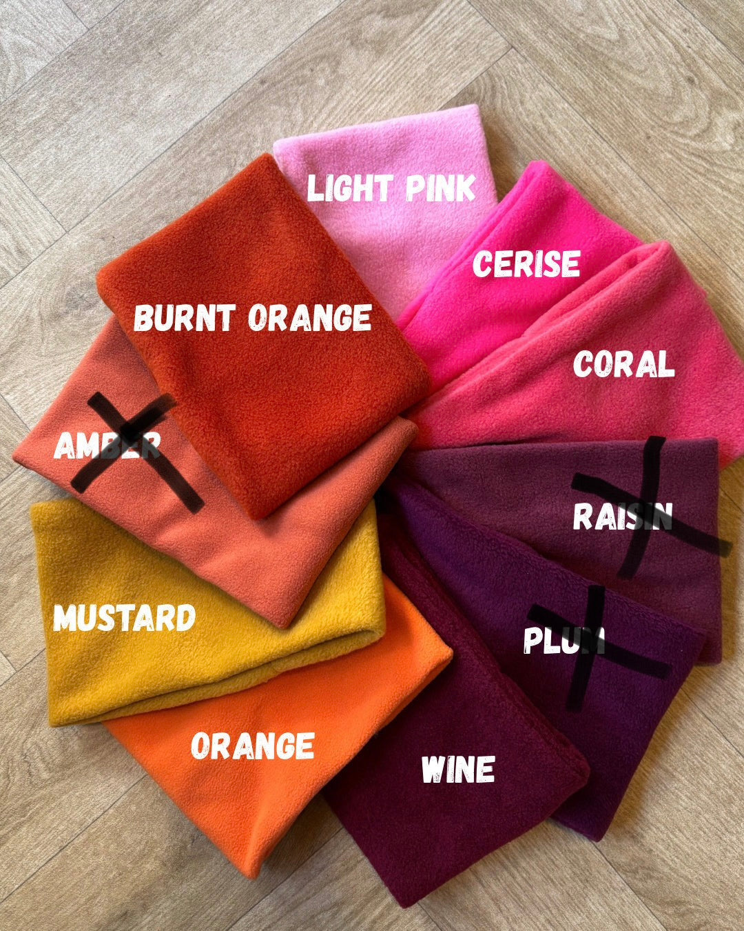 Build Your Own Polar Fleece Snood - Fiver Friday