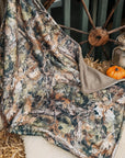 Bodhi & The Birchtree Polar Fleece Blanket - Camo & Dark Camel