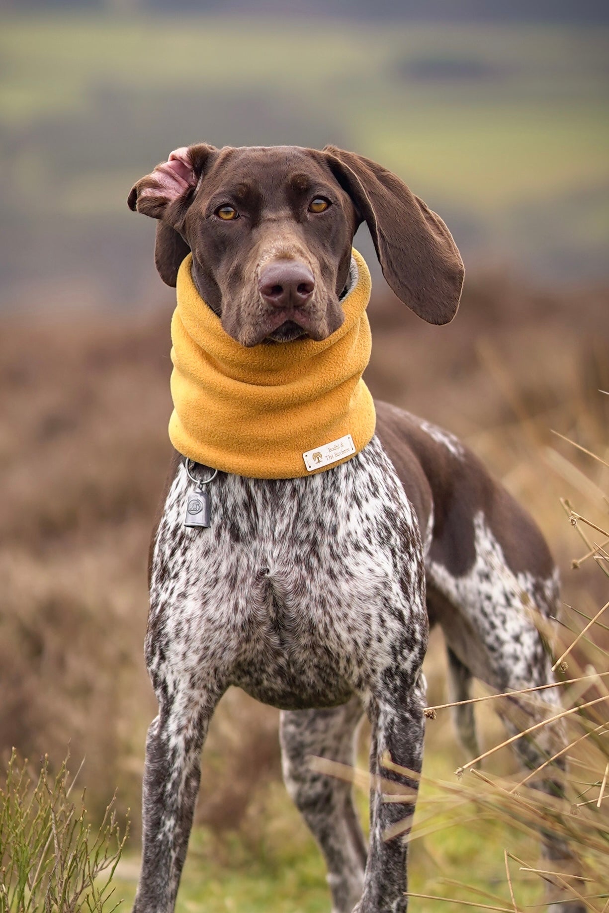 Bodhi & The Birchtree Mustard Fleece Snood - Bodhi & The Birchtree