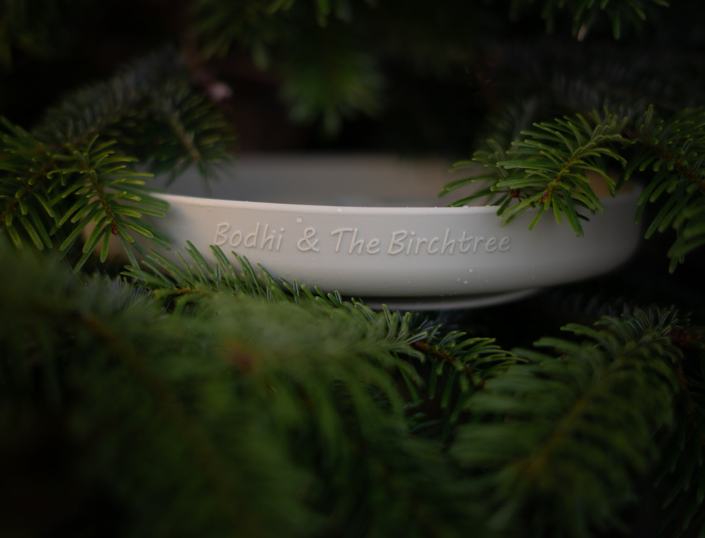 Bodhi & The Birchtree The Evergreen Collection - Elderflower Slow Feeder Bowl