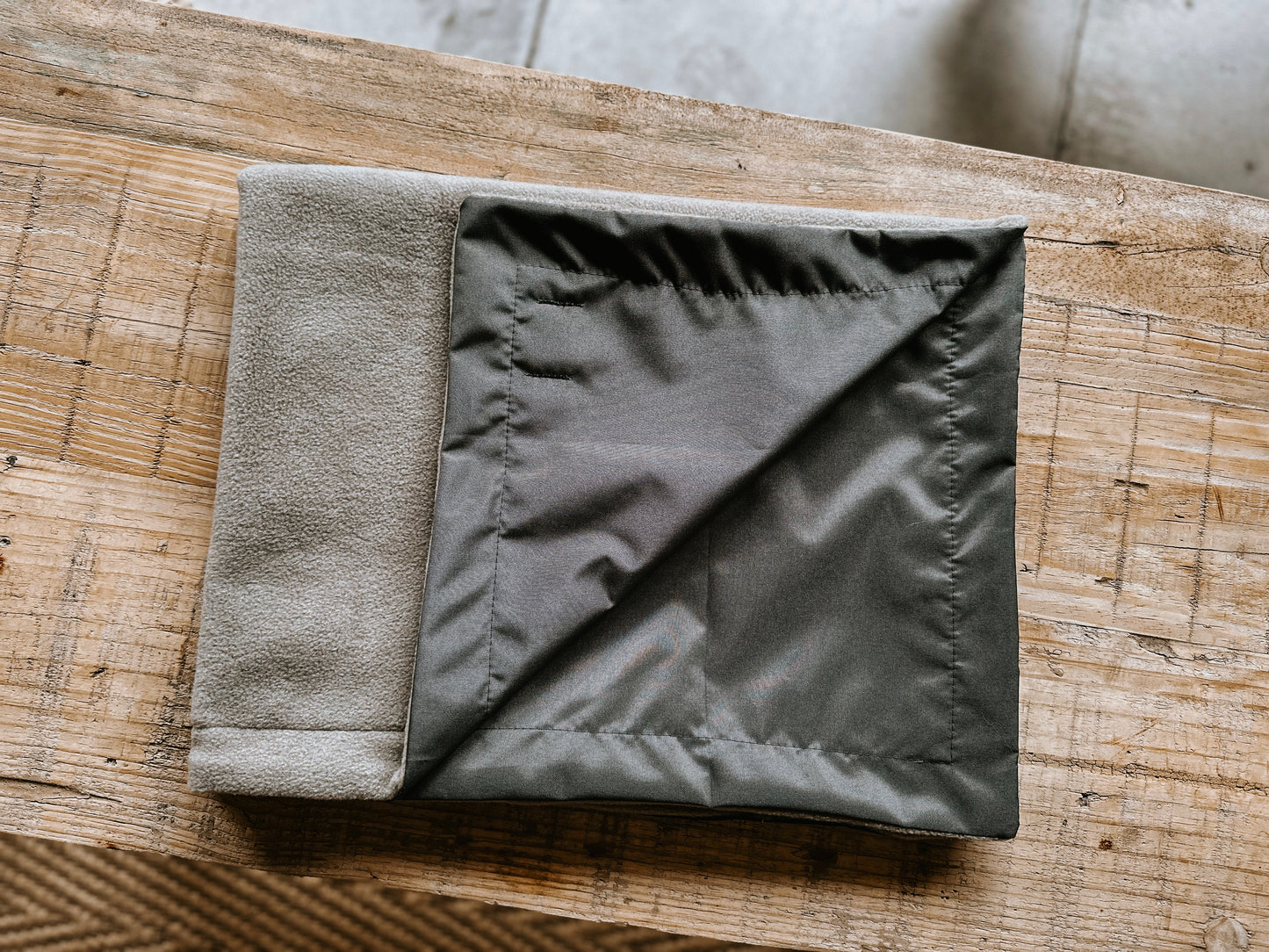 Bodhi & The Birchtree Dark Camel & Khaki Boot Blanket