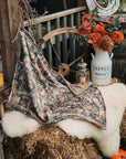 Bodhi & The Birchtree Polar Fleece Blanket - Camo & Dark Camel