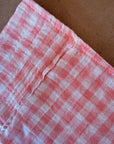 Not Quite Perfect Pink Gingham Summer Cooling Snood - Medium