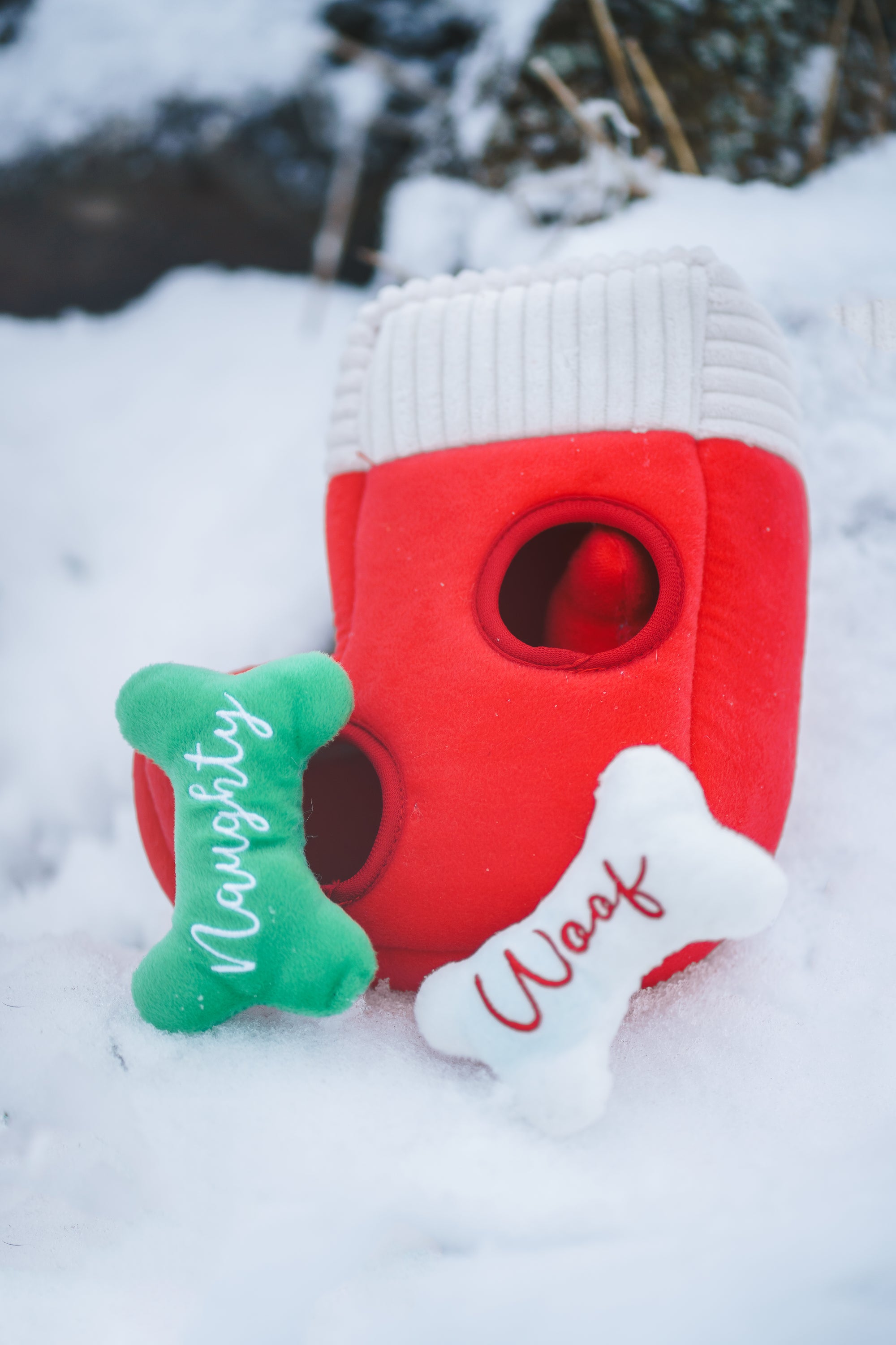 Holiday Burrow - Naughty or Nice Stocking - Bodhi & The Birchtree