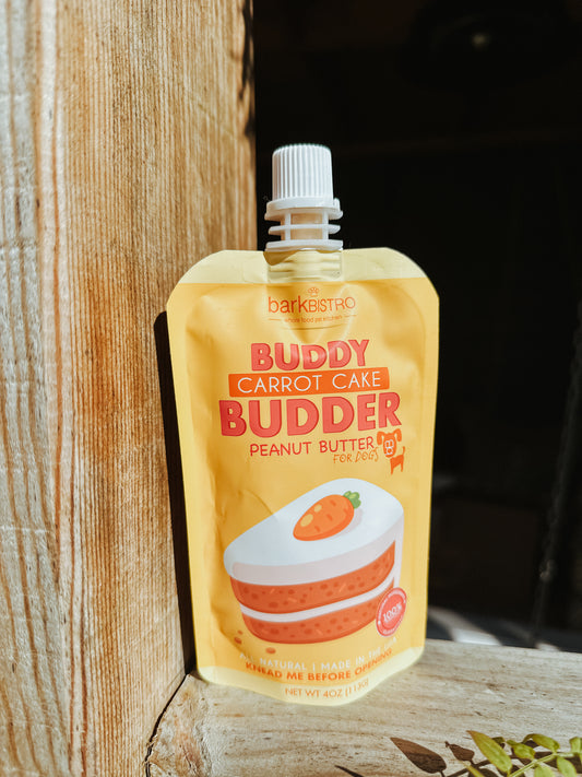 Buddy Budder Squeeze Pack - Carrot Cake