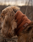 Teddy Fleece Snood - Rust